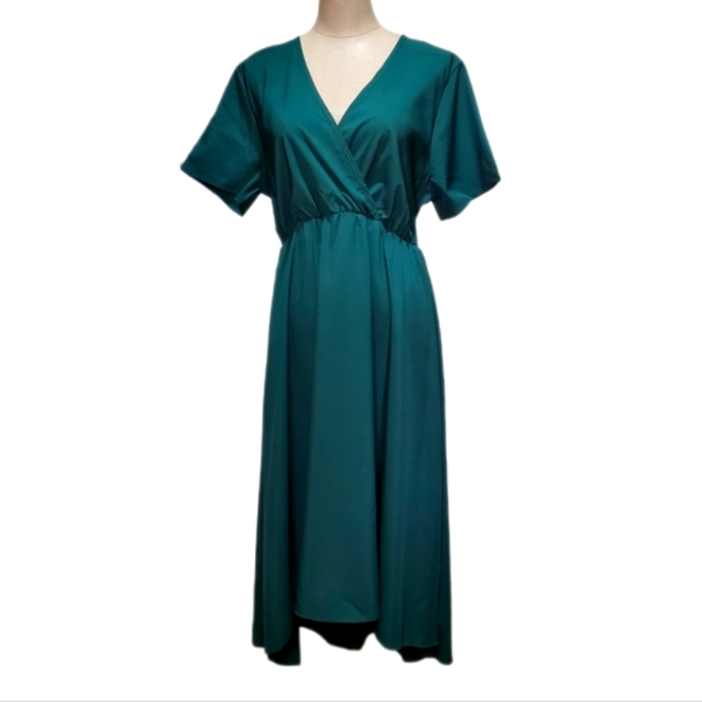 KOJOOIN Women's NWT Green Dress Sz L